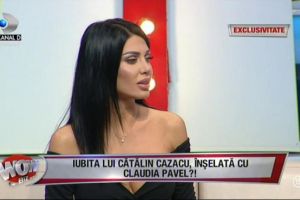 Iubita lui Cătălin Cazacu, înşelată cu Claudia Pavel?! Ana Roman a spus totul în direct, la WOWbiz: ”Am fost însărcinată!”