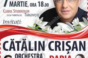 Cătălin Crişan cântă cu Orchestra Simfonică Muntenia de Ziua Femeii