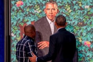 Artistul care a realizat TABLOUL lui Obama picta femei negre DECAPITÂND femei albe