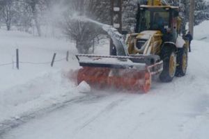 Zăpada iar ne-a dat bătăi de cap