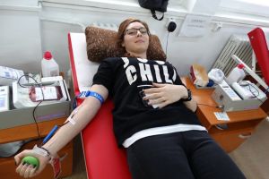 S-a donat sânge cu zâmbetul pe buze