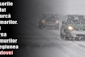 Ninsorile abundente au dat de furcă drumarilor. Vezi starea drumurilor în regiunea Moldovei