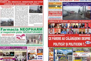 Jurnalul de Călăraşi nr. 3064 din 15 februarie 2018