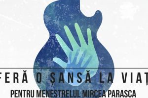 Concert caritabil pentru trubadurul Mircea Parasca