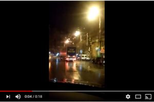 TIR ratacit prin Ploiesti, miercuri noapte. Soferul a blocat intersectia de la Caraiman