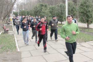 Militarii bârlădeni se întrec în Grădina Publică