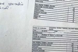 Venituri cu 20% mai mici pentru dascălii bolnavi de cancer sau cei în concediu de creştere a copilului!