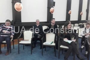 Dezbatere la Primaria Constanta. Este discutat Regulamentul de acordare a finantarii nerambursabile pentru proiecte de interes general finantate din bugetul municipiului Constanta“ 