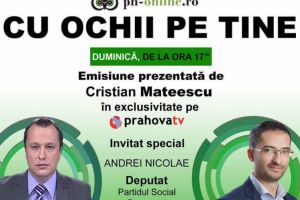 Deputatul PSD Andrei Nicolae, invitat in emisiunea 