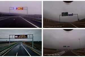 FOTO/VIDEO: Test auto pe Autostrada Sebeş-Turda, între nodurile Turda şi Aiud, pe loturile unde CNAIR tergiversează recepţia şi deschiderea