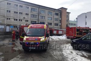 ULTIMĂ ORĂ: Incendiu la Protecţia Copilului! Pompierii au stins focul înainte să se extindă