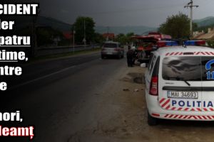 Accident rutier cu patru victime, printre care doi minori, în Neamţ