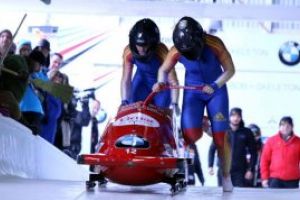 JO 2018: Romania, locul 16 la bob-2 masculin, dupa doua manse