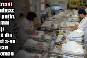 Pietrenii se iubesc mai puţin. Cei mai mulţi copii din judeţ s-au născut la Roman