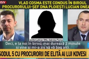 Vlad Cosma continuă seria dezvăluirilor. Cum intră în acţiune procurorul DNA Giluela Deaconu