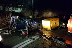 FOTO – Accident grav la Balota pe Valea Oltului. Patru răniţi