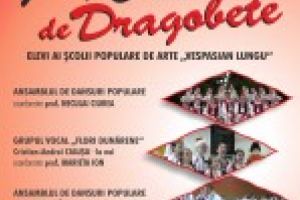 „JOC SI CANT DE DRAGOBETE” CU ELEVI AI SCOLII DE ARTE „VESPASIAN LUNGU”
