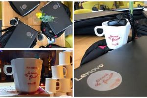 FOTO: Proiectul caritabil „O cană de fericire”, ediţia a III-a, demarat de Rotaract Club Sebeş. Șase laptopuri oferite cadou unor elevi din Sebeş, cu o situaţie materială mai precară, dar cu rezultate bune la învăţătură