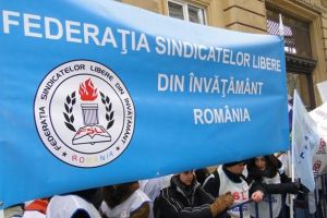 FSLI pichetează miercuri şi joi Ministerul Muncii. Nemulţumirile vizează măsurile fiscal-bugetare prin care unii angajaţi din învăţământ pierd sume importante din venit