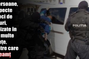 Șase persoane, suspecte în zeci de furturi, realizate în mai multe judeţe, printre care şi Neamţ