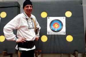 Arcaşul clubului Redpoint Oradea, Ovidiu Mihalaş-Lesei, pentru al patrulea an consecutiv campion naţional indoor