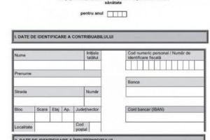 O singură PLATĂ pe an la ANAF şi FORMULAR unic
