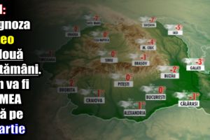 ANM: Prognoza meteo pe două săptămâni. Cum va fi vremea până pe 4 martie