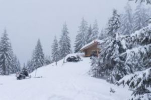 Snowmobilele distrug parcurile naţionale din Carpaţi: E o autostradă de snowmobile - FOTO