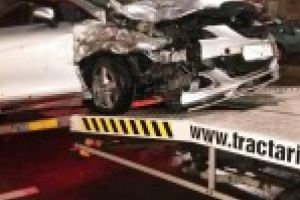 VIDEO: Un taximetrist de 27 de ani a provocat accidentul de duminica seara pe Calea Calarasilor