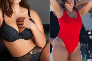 Ashley Graham a fermecat pe toti cu formele ei rubensiene, dar acum parca s-a depasit! Un nou pictorial incendiar!  E asa cum toti barbatii vor sa o vada...