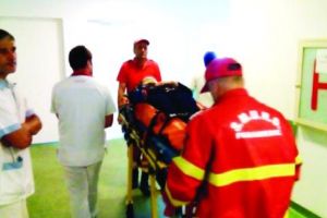 Găsit aproape îngheţat în maşină