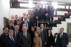 Ministrul afacerilor externe, Teodor Melescanu, a avut o intrevedere cu ambasadorii statelor membre UE acreditati la Bucuresti