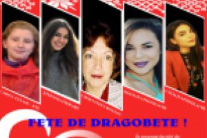 Sambata 24 februarie 2018, ora 18.00, Filarmonica “Lyra-George Cavadia” organizeaza un recital vocal-instrumental de exceptie, sub titulatura “FETE DE DRAGOBETE”