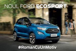 EcoSport, cel mai nou model Ford produs în România, a fost lansat şi la Bistriţa, la showroom-ul Central Motors 
