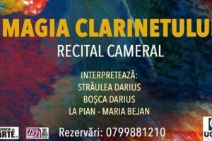 „Magia clarinetului” în stagiunea „Joia de artă”