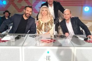 Mircea Radu şi Andreea Bălan, filmări la Vulcana Pandele pentru emisiunea ”IE, Românie” 