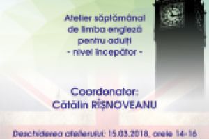 Centrul Multicultural din cadrul Bibliotecii Judetene „Panait Istrati” Braila da startul inscrierilor la Cursul gratuit de limba engleza pentru adulti