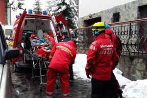 FOTOGALERIE. Accident grav! Intervenţie contracronometru a salvamontiştilor sătmăreni