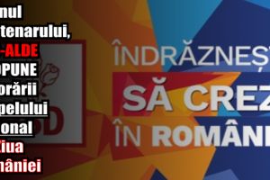 În anul Centenarului, PSD-ALDE-UDMR se opune arborării drapelului naţional de Ziua României