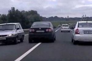 Șoferiţă cu dosar penal după o depăşire neregulamentară