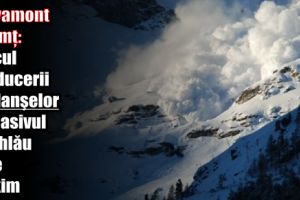 Salvamont Neamţ: Riscul producerii avalanşelor în Masivul Ceahlău este maxim