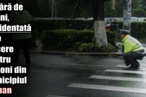 Tânără de 16 ani, accidentată pe o trecere pentru pietoni din municipiul Roman