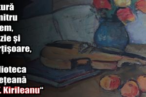 Pictură Dumitru Bezem, poezie şi mărţişoare, la Biblioteca Judeţeană „G.T. Kirileanu“