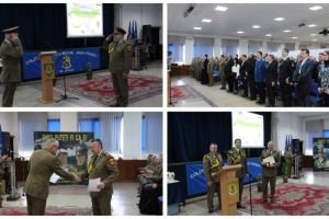 FOTO: Semicentenar  în  an  centenar, la Alba Iulia. Centrul Militar Judeţean Alba a aniversat 50 de ani de la înfiinţare