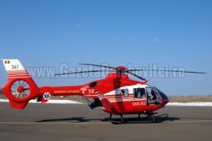 Nou născut prematur, adus cu elicopterul la Târgovişte, din cauza unor grave probleme de sănătate