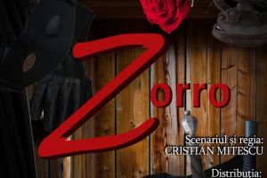 Zorro & Invitaţie la joacă, în weekend la Teatrul Colibri