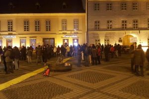 Protest la Sibiu după cererea de revocare din funcţie a Laurei Codruţa Kovesi de la DNA