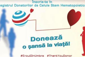Fii eroul din umbra! Doneaza o sansa la viata!. Campania de donare de Celule Stem Hematopoietice va avea loc in week-end la Constanta