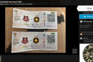 FOTO – Bişniţă cu bilete la FC Hermannstdt – FC SB. Inclusiv pe FB-ul oficial al echipei