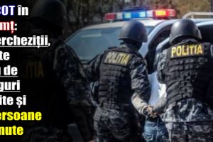 DIICOT în Neamţ: 4 percheziţii, peste 2 kg de droguri găsite şi 5 persoane reţinute